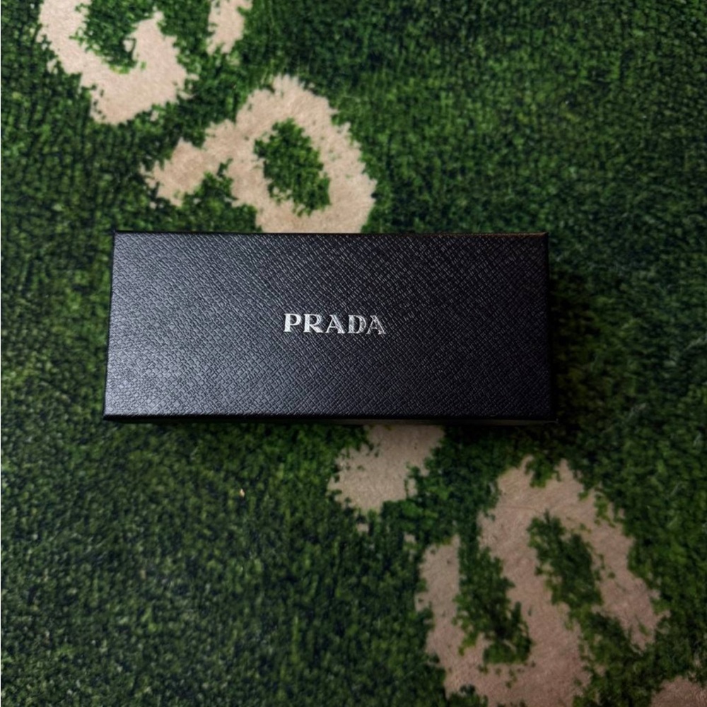 Prada Black Cuff Links Box